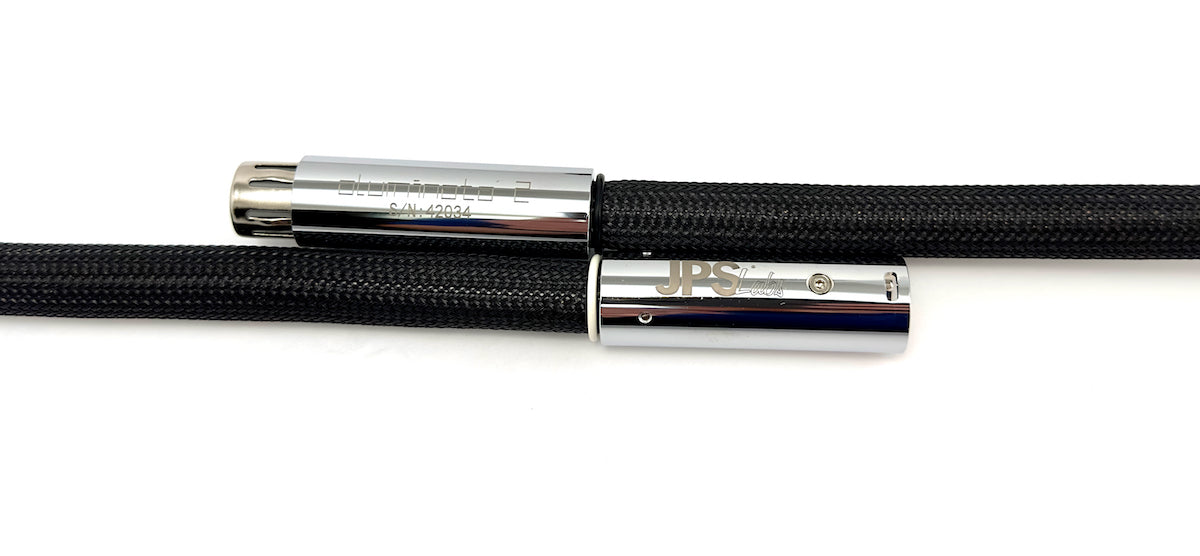 JPS Labs อลูมินาตา 2 คู่สายเคเบิลเชื่อมต่อระหว่าง XLR ที่สมดุล